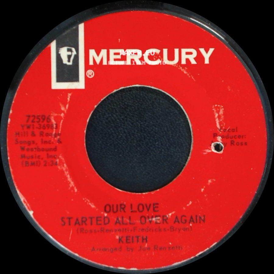 Keith - Ain't Gonna Lie / Our Love Started All Over Again side B
