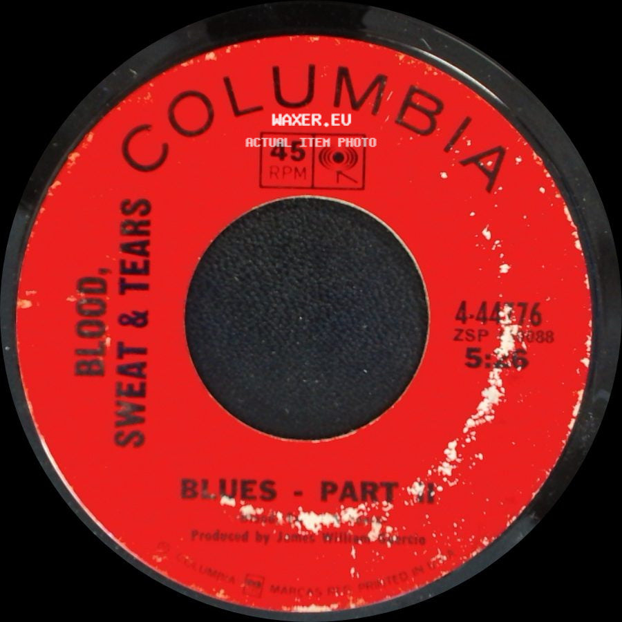 Blood, Sweat & Tears - Blues - Part 1 / You've Made Me So Very Happy side A