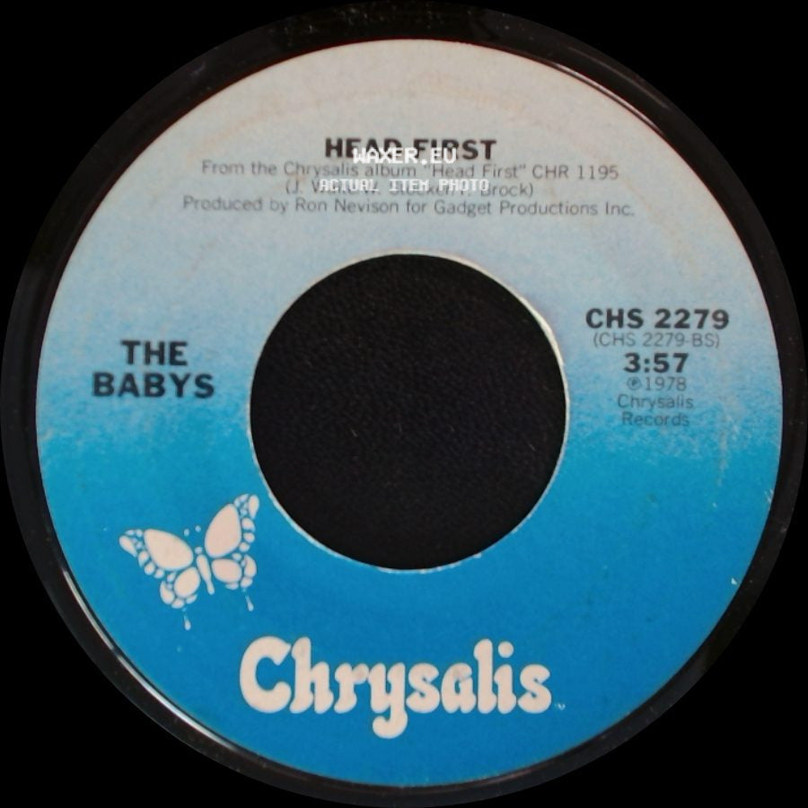The Babys - Every Time I Think Of You / Head First side B