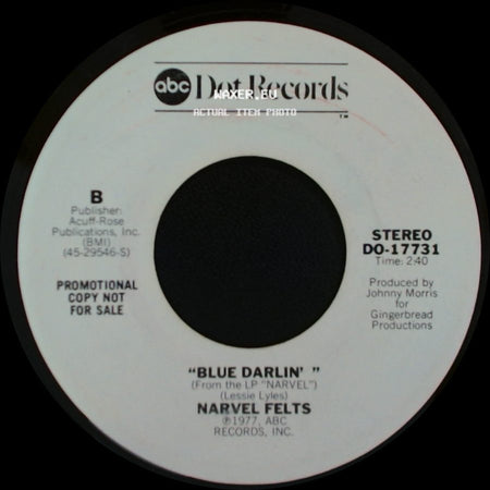 Narvel Felts - Blue Darlin' / Please side A