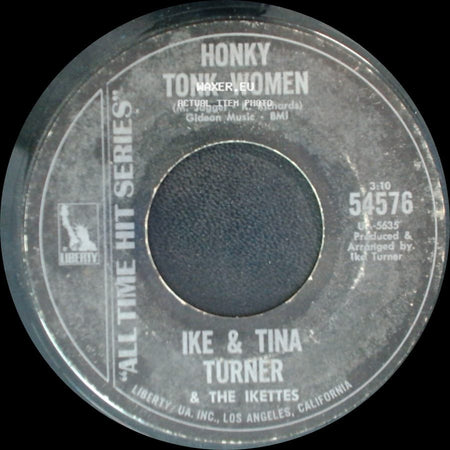 Ike & Tina Turner / Ike & Tina Turner & The Ikettes - Come Together / Honky Tonk Women side B