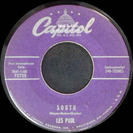 Les Paul And Mary Ford / Les Paul - I Really Don't Want To Know / South side B