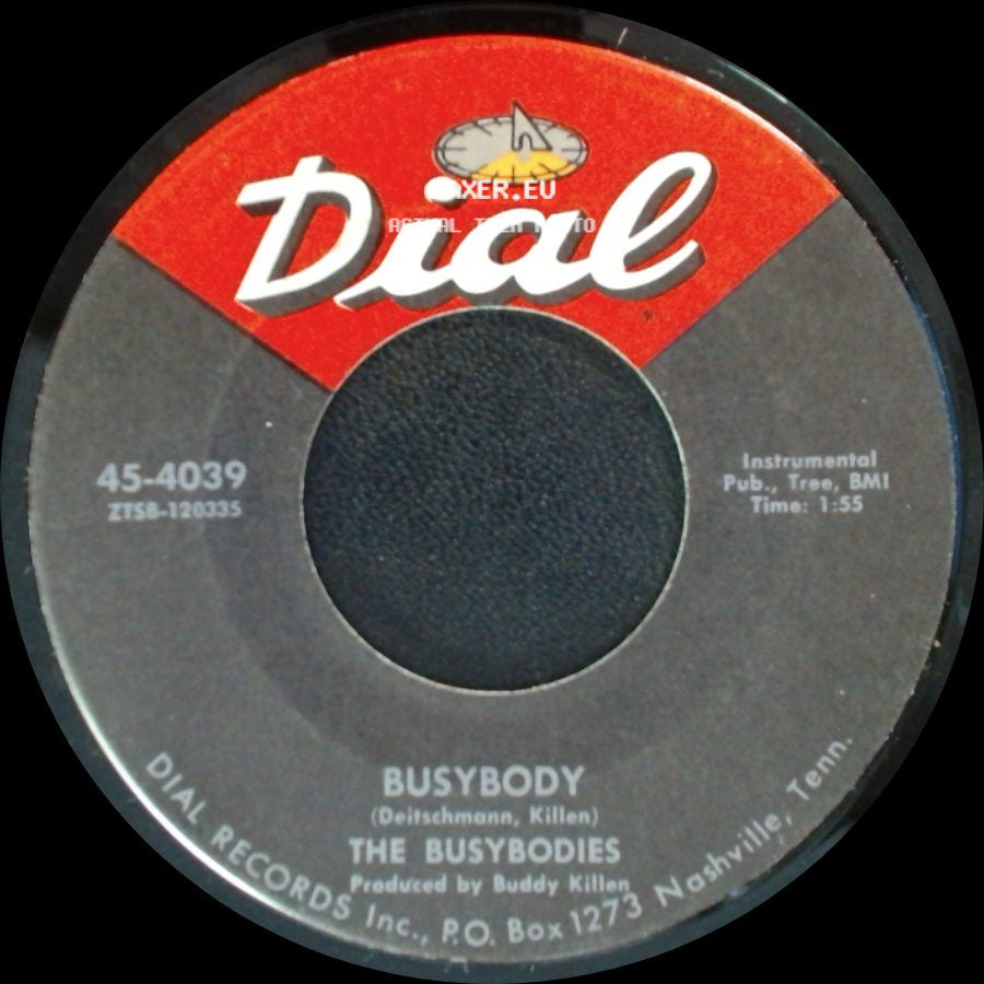 The Busybodies - The Move / Busybody side B