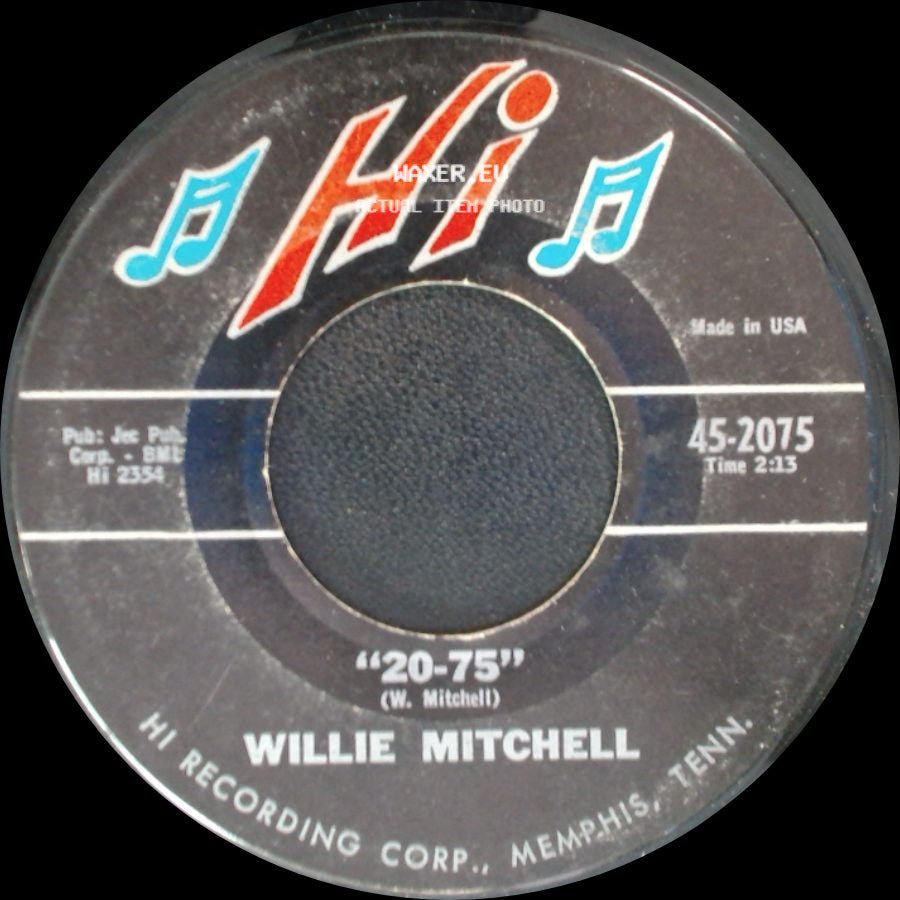 Willie Mitchell - "20-75" / Secret Home side A