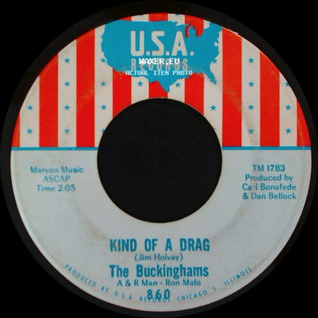 The Buckinghams - You Make Me Feel So Good / Kind Of A Drag side B
