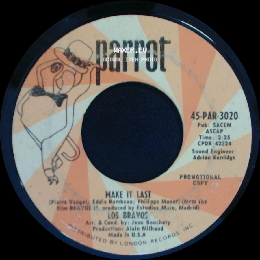 Los Bravos - Make It Last / Bring A Little Lovin' side A