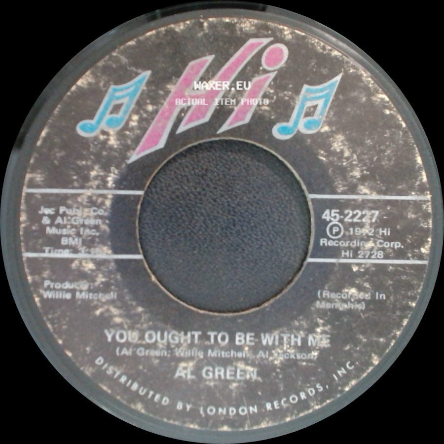 Al Green - What Is This Feeling / You Ought To Be With Me side B