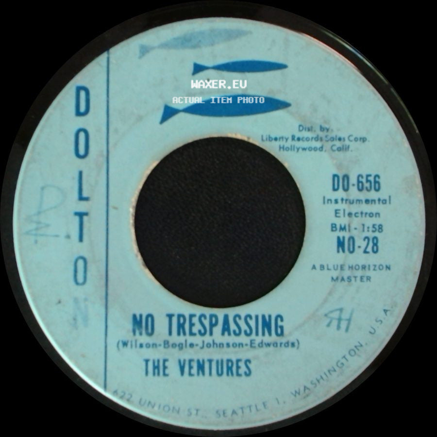 The Ventures - No Trespassing / Perfidia side A