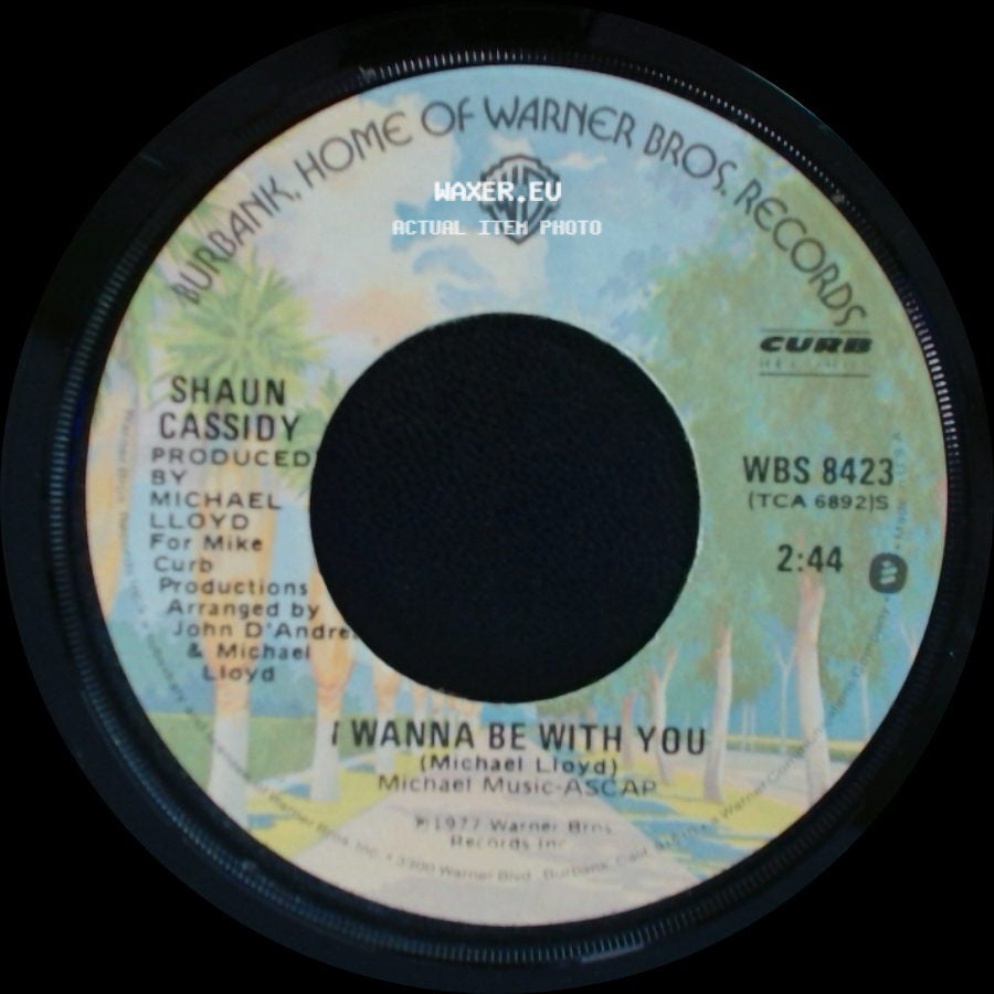 Shaun Cassidy - That's Rock 'n' Roll / I Wanna Be With You side B