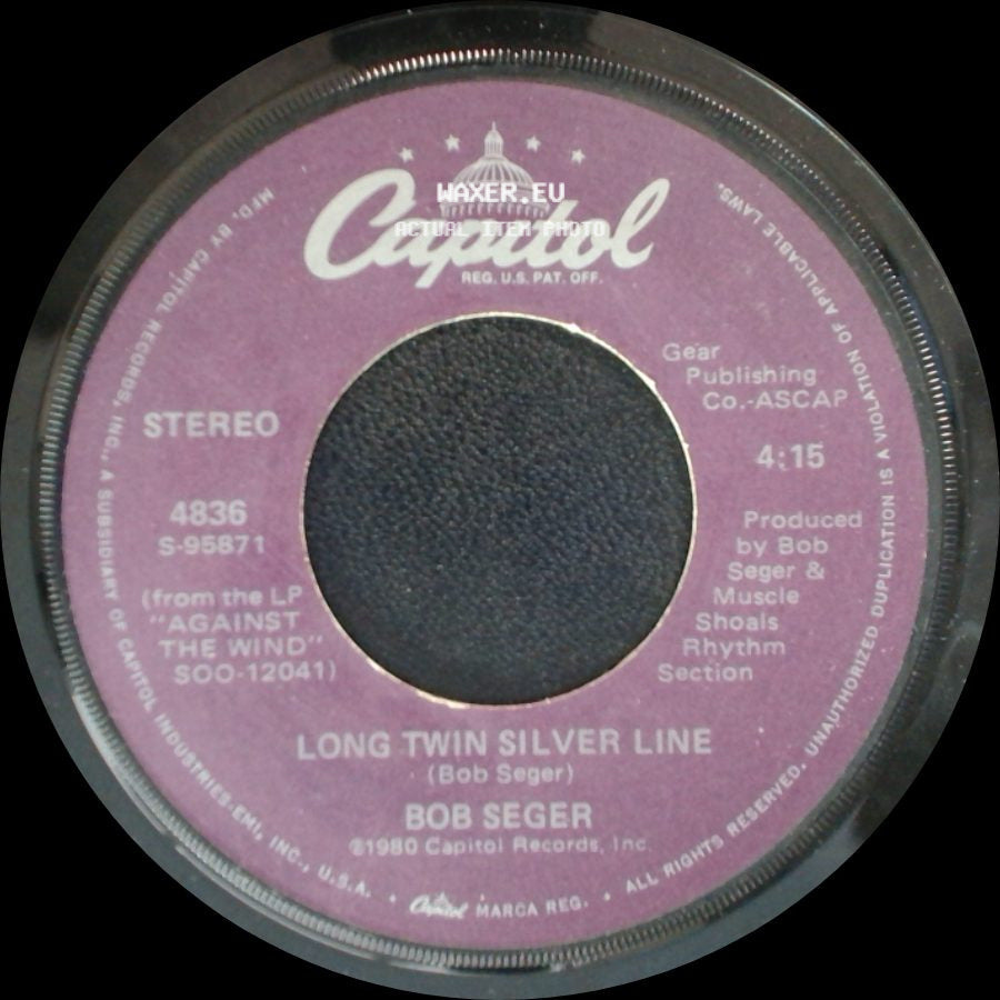 Bob Seger - Long Twin Silver Line / Fire Lake side A