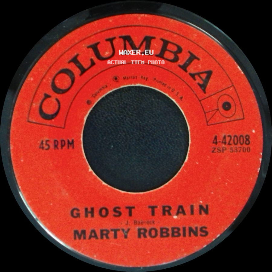 Marty Robbins - Ghost Train / Jimmy Martinez side A