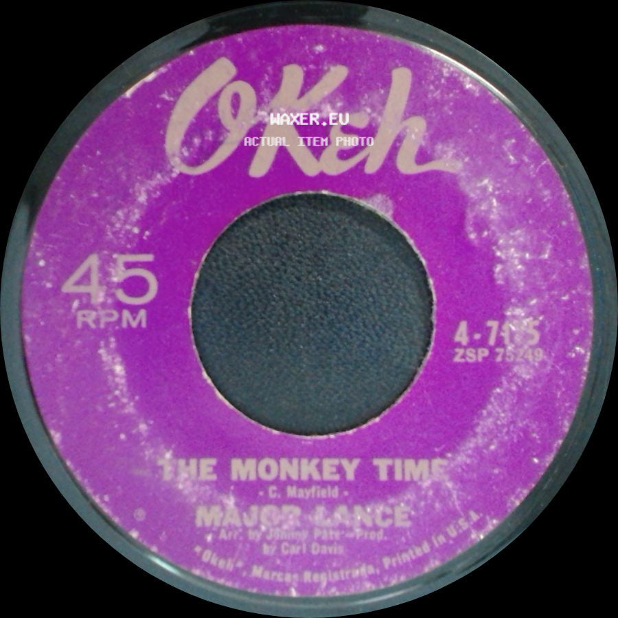 Major Lance - Mama Didn't Know / The Monkey Time side B