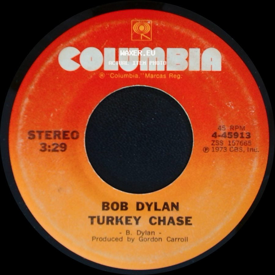 Bob Dylan - Knockin' On Heaven's Door / Turkey Chase side B
