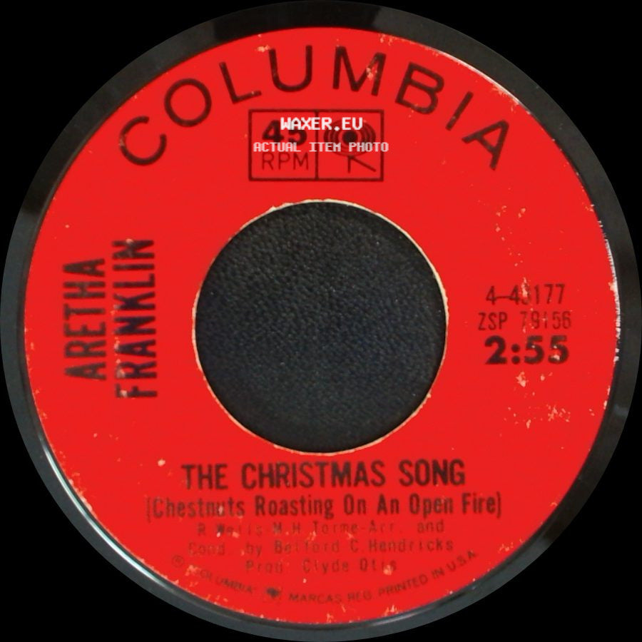 Aretha Franklin - Winter Wonderland / The Christmas Song (Chestnuts Roasting On An Open Fire) side B