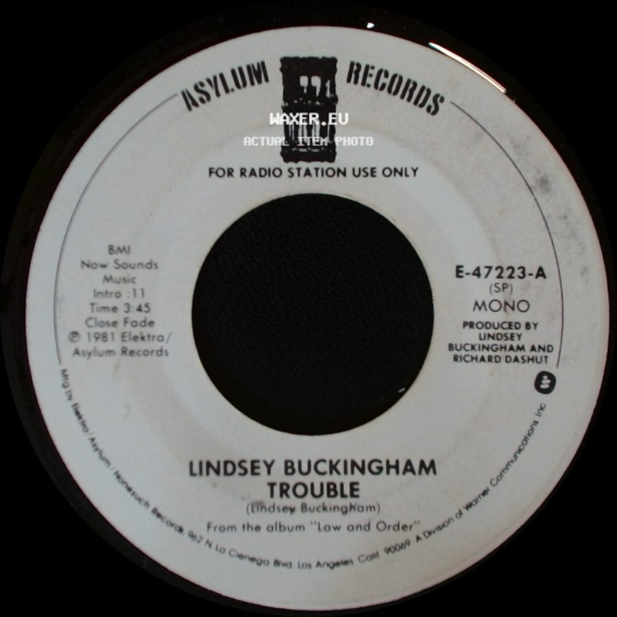 Lindsey Buckingham - Trouble / Trouble side B