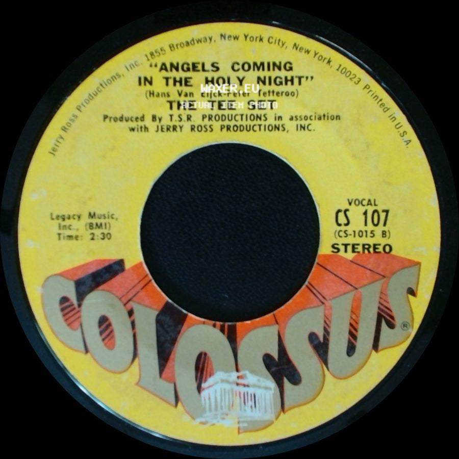 The Tee Set - Angels Coming In The Holy Night / Ma Belle Amie side A