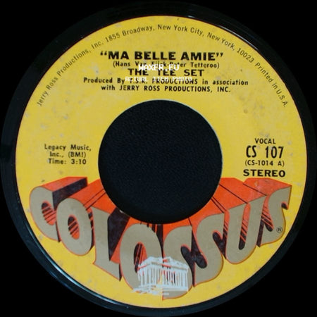 The Tee Set - Angels Coming In The Holy Night / Ma Belle Amie side B