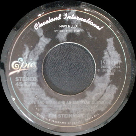 Tim Steinman / Jim Steinman - Love And Death And An American Guitar / Rock And Roll Dreams Come Through side A