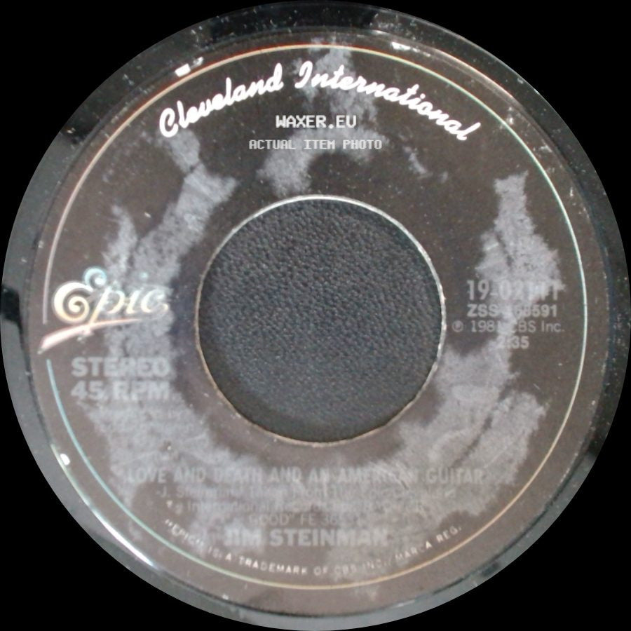 Tim Steinman / Jim Steinman - Love And Death And An American Guitar / Rock And Roll Dreams Come Through side A