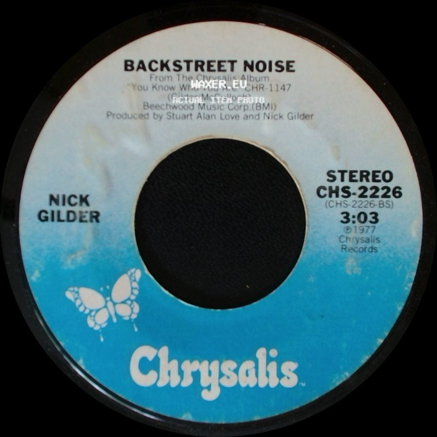 Nick Gilder - Backstreet Noise / Hot Child In The City side A