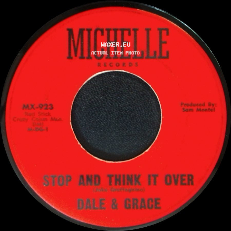 Dale & Grace - Stop And Think It Over / Bad Luck side A