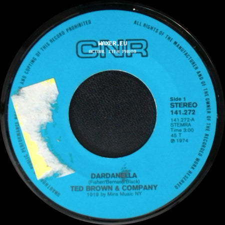 Ted Brown & Company - Dardanella / Barcarolle side A