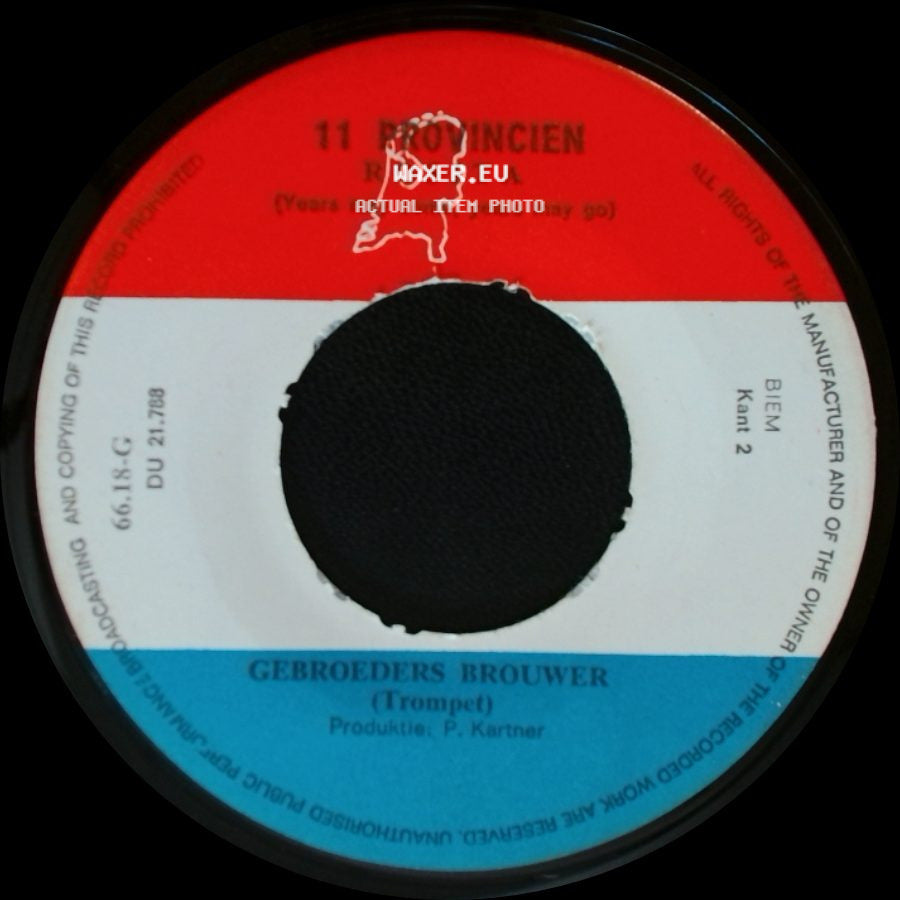 Gebroeders Brouwer - 1E Provincien Middernacht / 11 Provincien side B