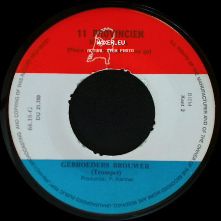 Gebroeders Brouwer - 1E Provincien Middernacht / 11 Provincien side B