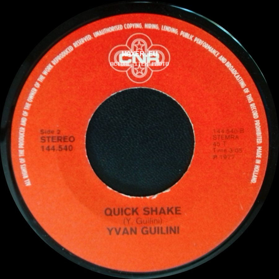 Yvan Guilini - Winter Memories / Quick Shake side B