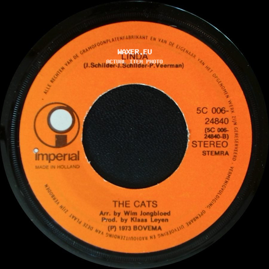 The Cats - Linda / Let's Go Together side A