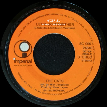 The Cats - Linda / Let's Go Together side B