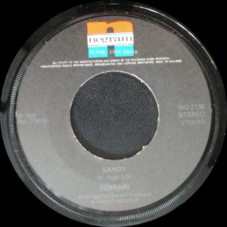 Ferrari - Monza / Sandy side B