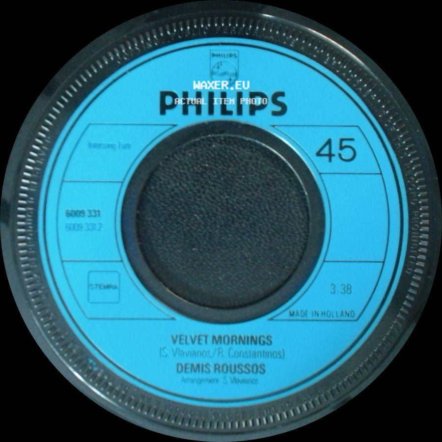 Demis Roussos - Velvet Mornings / Forever And Ever side A