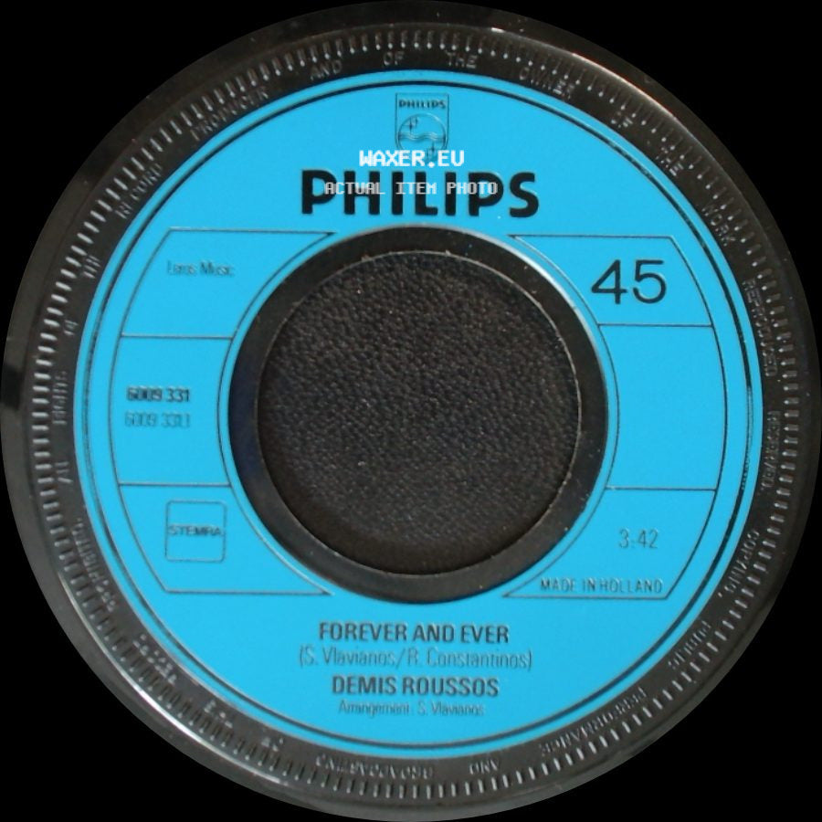 Demis Roussos - Velvet Mornings / Forever And Ever side B