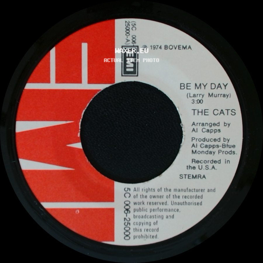 The Cats - She's On Her Own / Be My Day side B