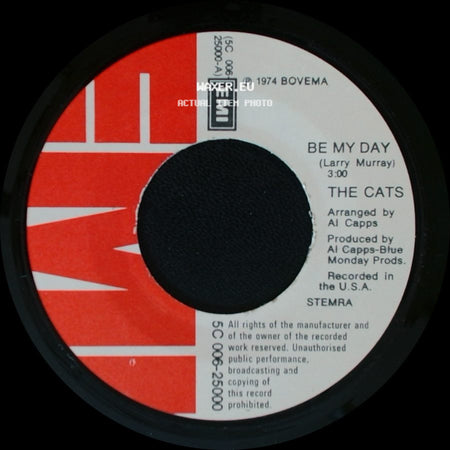 The Cats - She's On Her Own / Be My Day side B