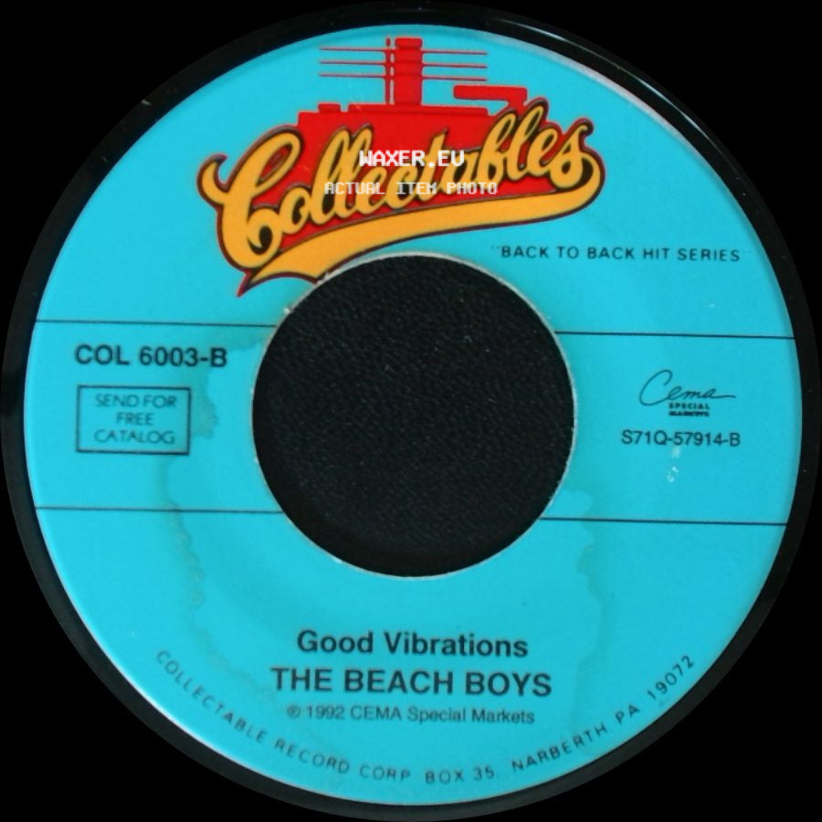 The Beach Boys - Good Vibrations / California Girls side A