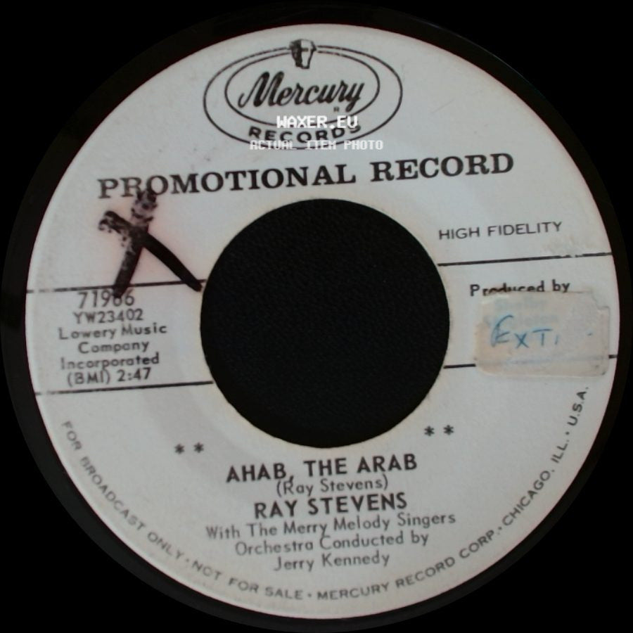 Ray Stevens - It's Been So Long / Ahab The Arab side B