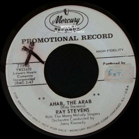 Ray Stevens - It's Been So Long / Ahab The Arab side B