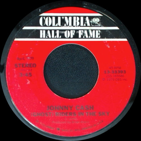 Johnny Cash / Johnny Cash & Waylon Jennings - (Ghost) Riders In The Sky / There Ain't No 5000 Chain Gang side A