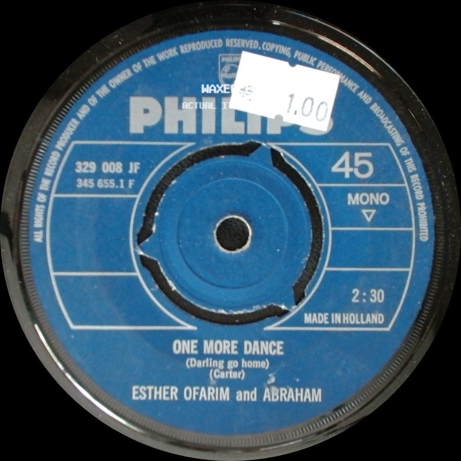 Esther Ofarim And Abraham - One More Dance (Darling Go Home) / Freight Train side A
