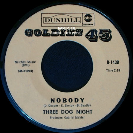 Three Dog Night - Easy To Be Hard / Nobody side B