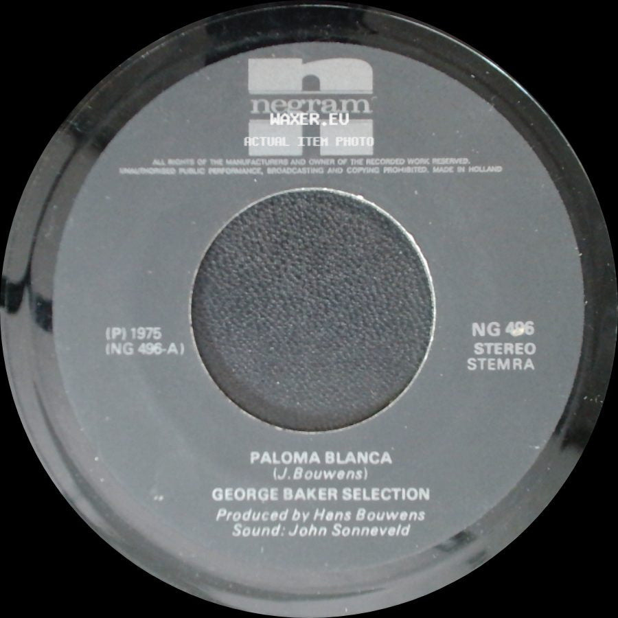 George Baker Selection - Dream Boat / Paloma Blanca side B