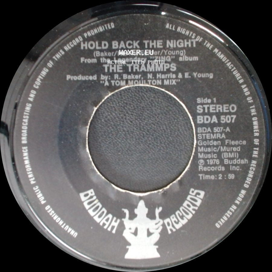 The Trammps - Hold Back The Night / Tom's Song side A