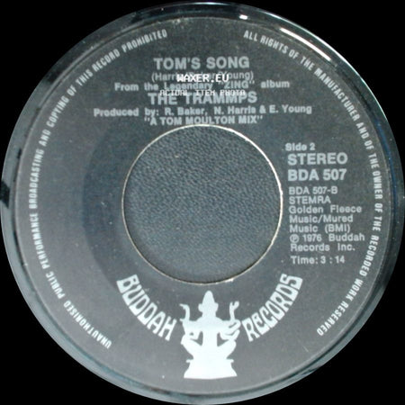 The Trammps - Hold Back The Night / Tom's Song side B