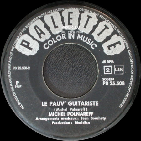Michel Polnareff - Le Pauv' Guitariste / Ta, Ta, Ta, Ta side A
