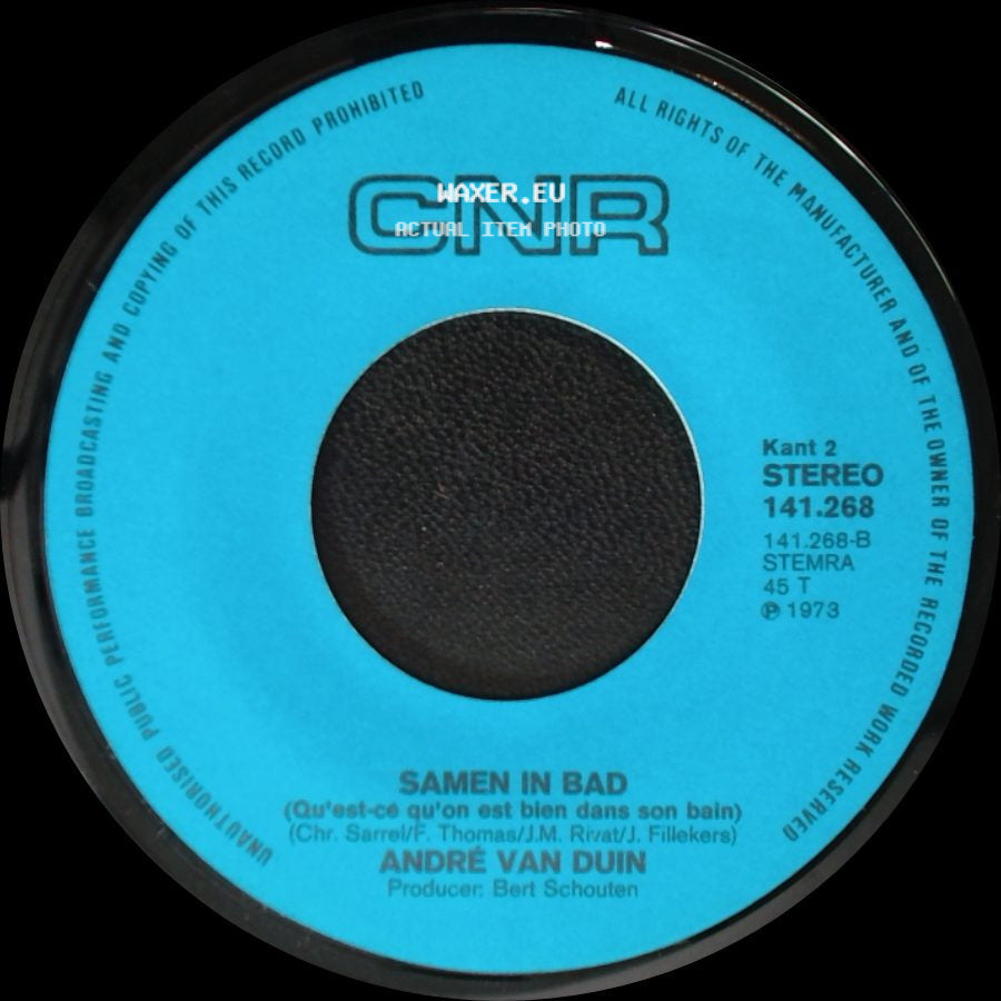 André Van Duin - Samen In Bad / De Tamme Boerenzoon side A
