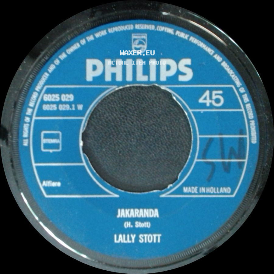 Lally Stott - Jakaranda / Love Is Free, Love Is Blind, Love Is Good side A