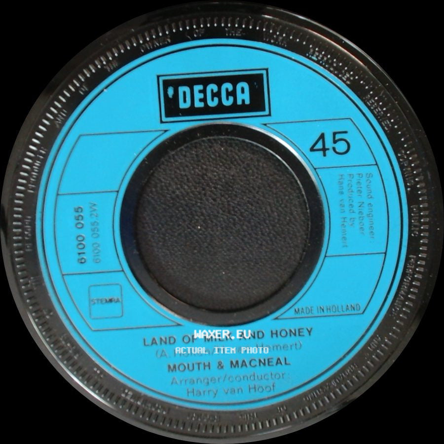 Mouth & Macneal - How Do You Do? / Land Of Milk And Honey side B