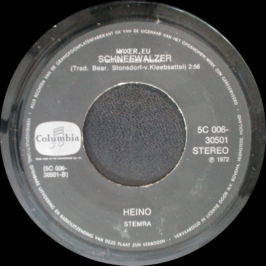 Heino - Schneewalzer / La Montanara (Das Lied Der Berge) side A